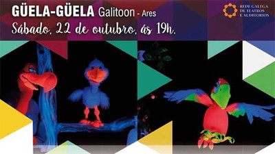 Galitoon presenta este sbado no Teatro Municipal de Tui -Gela-Gela-