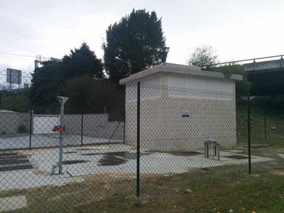 O regato San Martio en Tui libre de vertuduras de augas residuais