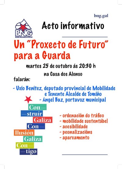 Acto informativo do BNG sobre mobilidade na Guarda