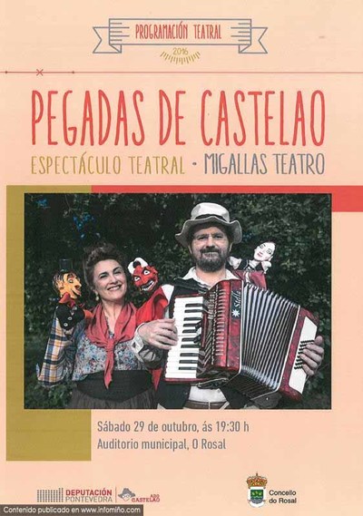 -Pegadas de Castelao- este sbado  Rosal s 19.30h