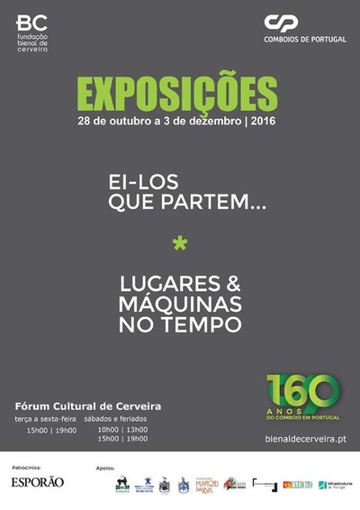 Fundao Bienal de Arte de Cerveira e CP assinalam os 160 anos de comboios em Portugal