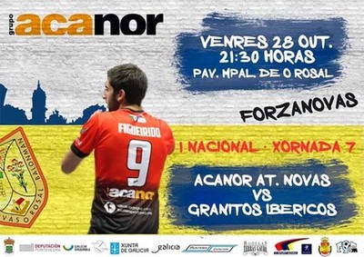O Acanor Atl. Novs enfrntase este venres  Granitos Ibericos