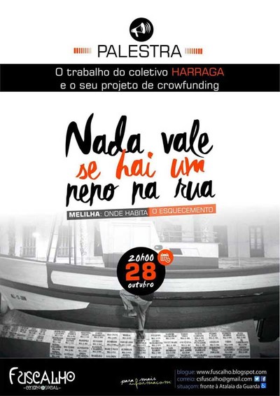 O CS Fuscalho de A Guarda acolle unha Palestra sobre a labor de Harraga em Melilha