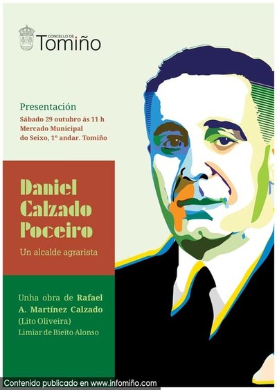 Tomio presenta este sbado o libro -Daniel Calzado Poceiro- de Rafael Martnez Calzado (Lito Oliveira)