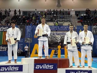 El judoka tomis Brais Pereira consigue una Medalla de Oro en Avils 