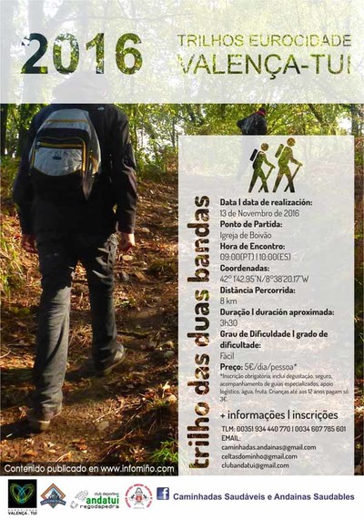 O Trilho das das Bandas pechar este domingo o circuto de Andainas Saudables da Eurocidade