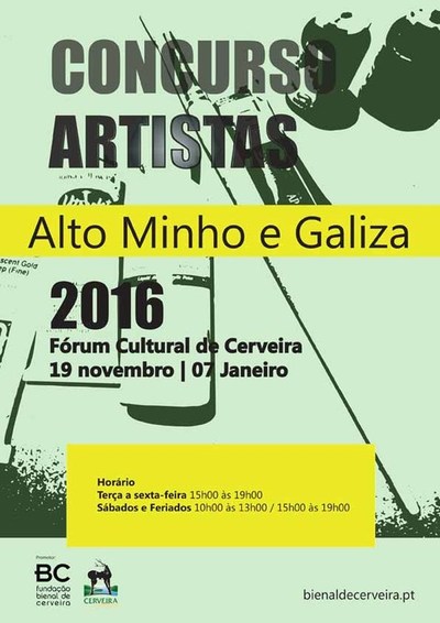 Fundao Bienal de Arte de Cerveira anuncia sbado os prmios Concurso artistas do Alto Minho e Galiza