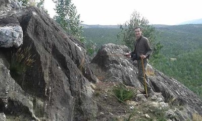 O arqueolgo Gustavo Pascual, ponente da primeira barferencia de inverno da tempada 2016/17