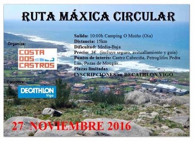 Deporte e patrimonio nense este domingo en Costa dos Castros(Oia)