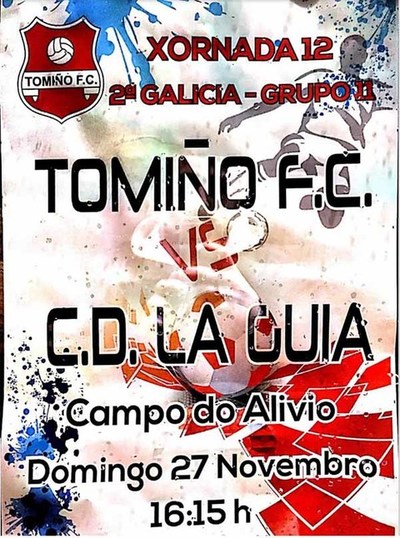 O Tomio FC enfrntase este domingo  C.D. La Gua