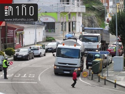 A Xunta inicia a obra de mellora do firme da estrada PO-352, ao seu paso polo concello da Guarda, coa fin de incrementar a seguridade viaria 