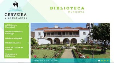 Biblioteca Municipal de Cerveira com presena renovada no mundo digital