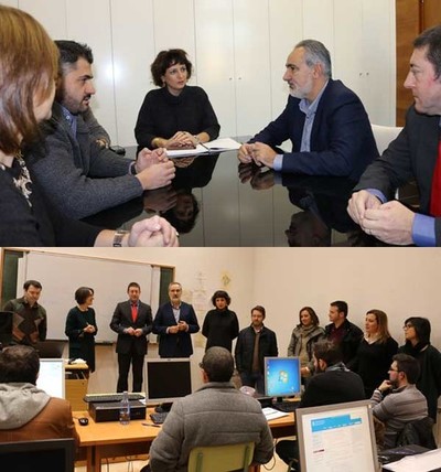 Cores Tours inaugura o obradoiro de emprego Dinamizacin Turstica do Concello-  en Tomio