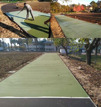 A rea Deportiva do Mosteiro en Tomio suma  sa oferta unha nova pista de atletismo