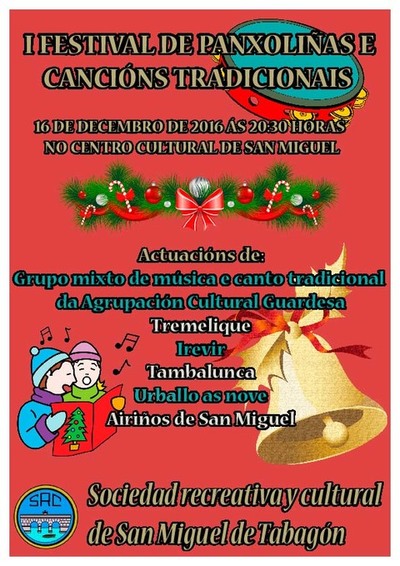 San Miguel acolle este venres o I Festival de Panxolias