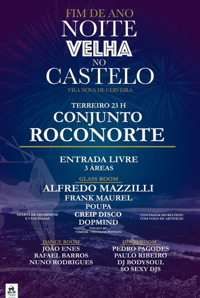 Grupo Roconorte e DJs animam Passagem de Ano em Cerveira