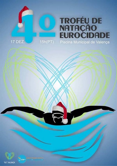 4 Trofu de Natao da Eurocidade o 17 de dezembro em Valena