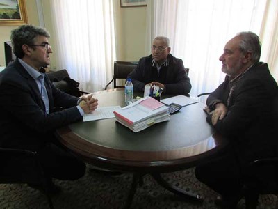 O alcalde da Guarda traslada a Cores Tours as demandas do concello  Xunta de Galicia