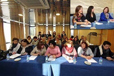 Lpez Abella destaca o traballo das redeiras galegas como patrimonio cultural da Galicia marieira