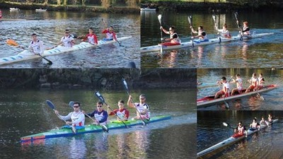 Cuatro medallas para el Kayak Tudense en la Regata Ras Baixas