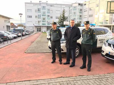 La Guardia Civil de Pontevedra renueva su parque m�vil con doce todocamino 