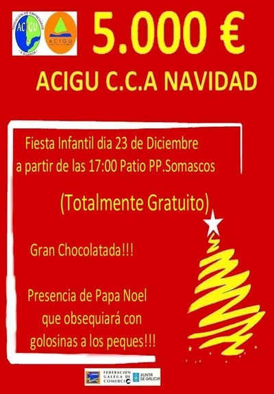 Campa�a do Nadal no Centro Comercial aberto de A Guarda ACIGU CCA