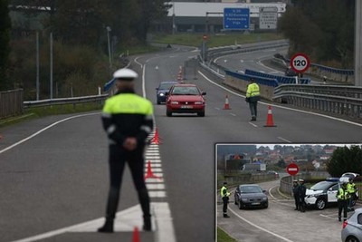 Controles transfronterizos conjuntos de la Guardia Civil y la GNR
