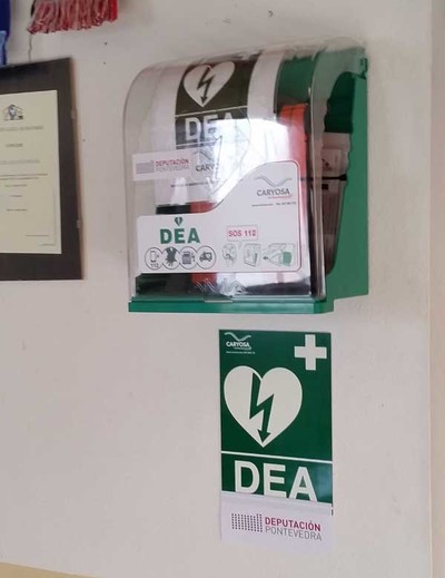 O Pavill�n Municipal do Rosal conta xa cun desfibrilador