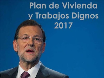 Rajoy afirma que en 2017 todos los espa�oles tendr�n una vivienda y empleo dignos