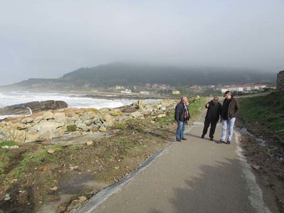  O concello da Guarda remata as obras de mellora do tramo pendente do sendeiro azul