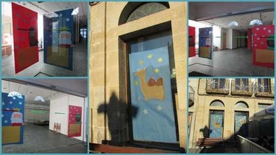 Os participantes do �ltimo obradoiro infantil -Decora o teu Nadal- prepararon a Recepci�n dos Reis Magos na Guarda 