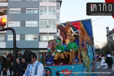 Especial - Cabalgata de Reis Magos 2017 no Concello de A Guarda