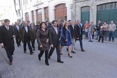 Bombeiros de Vila Praia de �ncora celebram centen�rio com reabertura ao p�blico do cineteatro