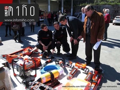 El GES de A Guarda contin�a a ser uno de los m�s activos de Galicia con casi un millar de intervenciones al a�o