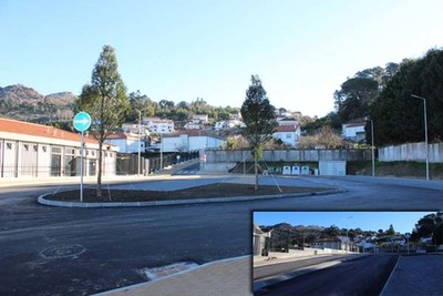 Conclu�da 1� fase da empreitada de requalifica��o da envolvente da EB2,3/S de Vila Nova de Cerveira