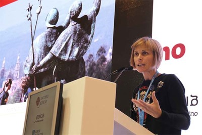 O Camio de Santiago convrtese nun dos grandes protagonistas de Fitur, tras un ano rcord no mbito xacobeo