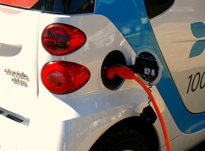 Valena com Posto de Carregamento de Carros Eltricos