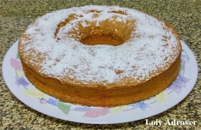 Receta: Bizcocho bsico