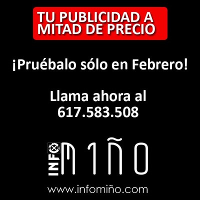 Tu publicidad en Infomio.com a mitad de precio slo en Febrero