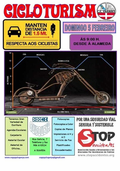 El Club Ciclista Guards inicia la temporada de bicicleta de carretera este domingo