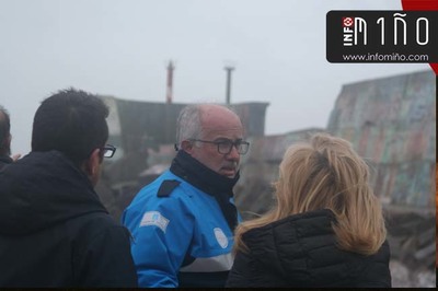 Puertos de Galicia iniciar la evaluacin de daos en A Guarda en cuanto cese el mal tiempo