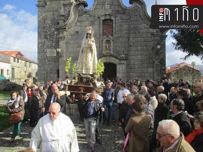 Especial - Procesin Fiestas Virgen de la Salud y San Blas en San Jun de Tabagn - O Rosal