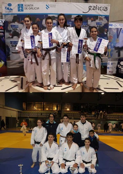 Grandes resultados para el Club de Judo Baixo Mio 