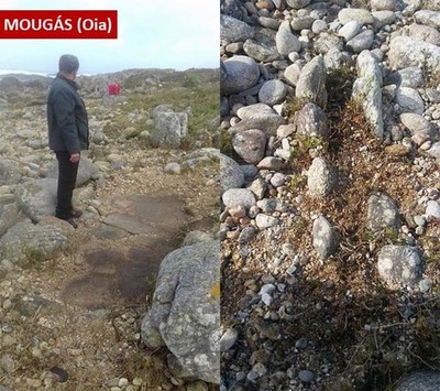 Descubren en Oia restos de lo que podran ser unas antiguas salinas de la poca romana