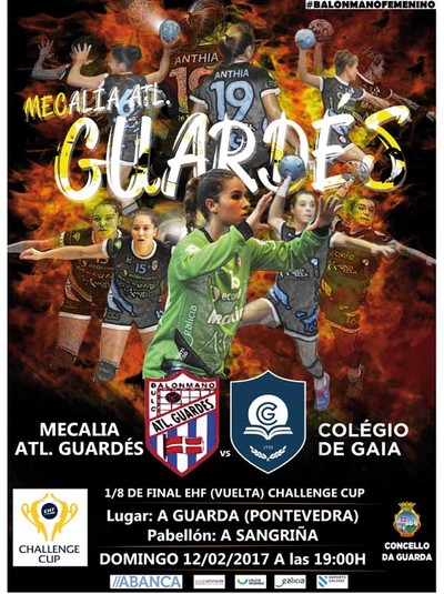 La vuelta de los octavos de final enfrentar este domingo en A Sangria al Atl. Guards y el Colegio Gaia