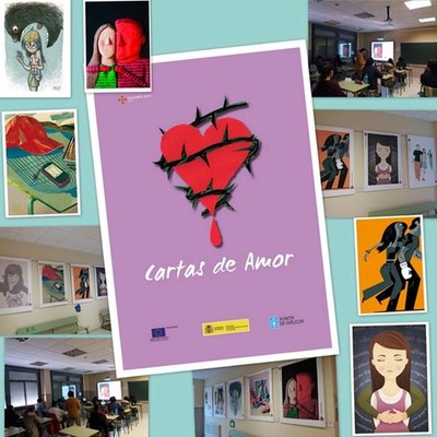 O Rosal trabaja a favor de la eliminacin de la violencia de gnero con la Exposicin -Cartas de Amor-