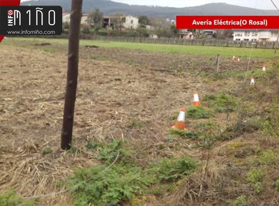 Una nueva avera en el suministro elctrico colapsa el centro de O Rosal