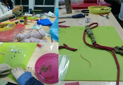  A OMIX da Guarda organizou un Obradoiro gratuto de bixutera de reciclaxe 