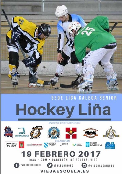 A Guarda Hockey Lia participa este domingo na cuarta sede da Liga Galega de Hockey Lia