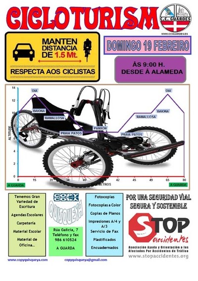 Salida del Club Ciclista Guards este domingo